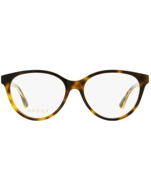 Gucci Cat Eye Frame Glasses - Black