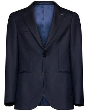 D4.0 Classic Blazer Jacket - Blue