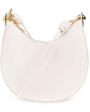 Furla Sfera Zipped Shoulder Bag - White