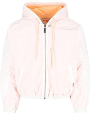 PDF Quilted Hooded Jacket - Pink
