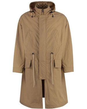 Gucci Technical Fabric Parka - Brown
