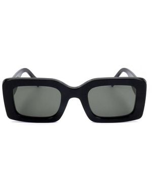 Agent Provocateur Rectangular Frame Full Rim Sunglasses - Black