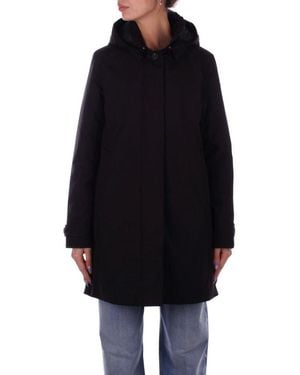 Save The Duck Embie Hooded Coat - Black