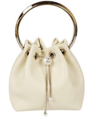 Jimmy Choo Bon Bon Bucket Bag - Natural
