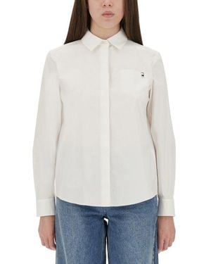 Tory Burch Poplin Shirt - White
