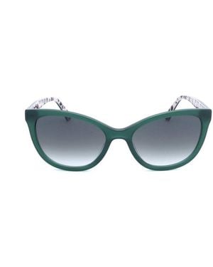 Love Moschino Cat Eye Frame Sunglasses - Blue