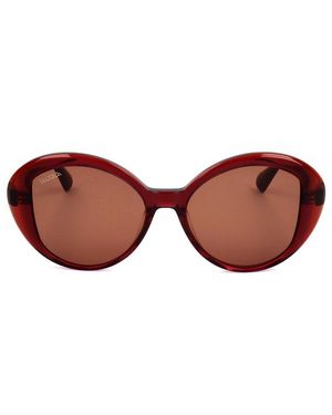 MAX&Co. Round Frame Sunglasses - Brown