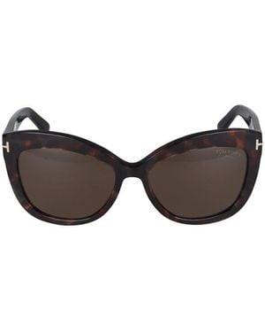 Tom Ford Cat-Eye Frame Sunglasses - Black