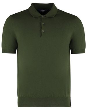 K-Way Pleyne Knitted Polo Shirt - Green