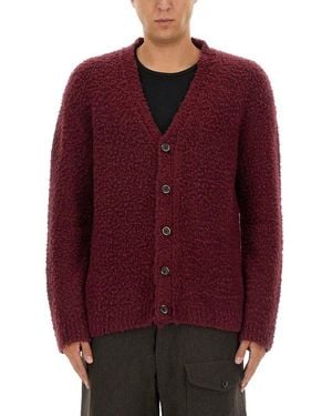 Uma Wang Oversized Cardigan - Red