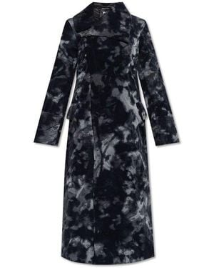 Y-3 Relaxed-Fit Padded Coat - Blue