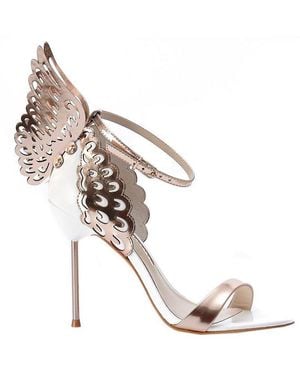 Sophia Webster Evangeline Angel Wing Detailed Sandals - White