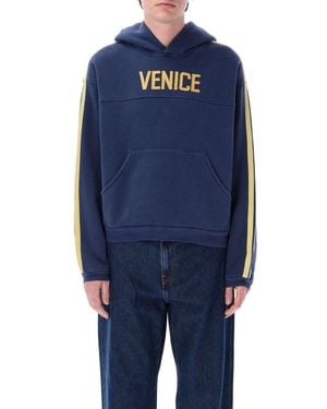 ERL Venice Football Pullover Hoodie - Blue