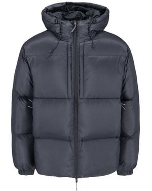 Roa Hooded Zip-Up Down Jacket - Black
