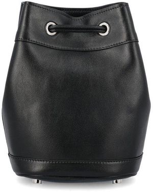 Roger Vivier Bucket Bag Très Vivier in Black | Lyst
