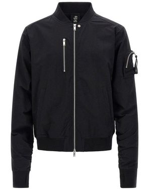 Thom Krom Classic Bomber Jacket - Black