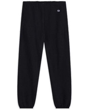 Champion Logo Embroidered Joggers - Blue