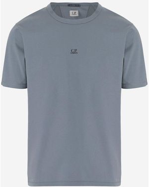 C.P. Company Logo T-Shirt - Blue