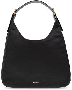 MICHAEL Michael Kors Nolita Large Hobo Shoulder Bag - Black