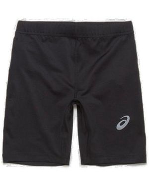 Asics Core Sprinter Logo Printed Shorts - Black