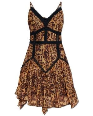 AllSaints Handkerchief Hem Dress - Brown