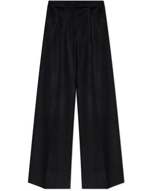 Max Mara Ori Wide-Leg Trousers - Black