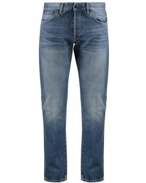Pantaloni Torino Tory Burch 5 Pocket Straight Fit Jeans - Blue