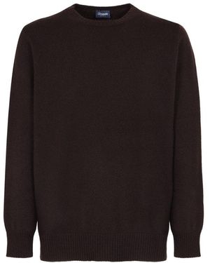Drumohr Cashmere Knit Pullover - Black