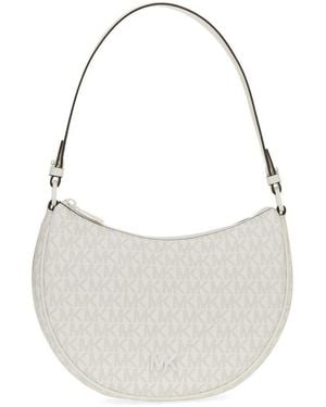 MICHAEL Michael Kors Logo Lettering Kyla Shoulder Bag - Gray