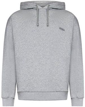 ZEGNA Sweatshirt in Natural for Men | Lyst