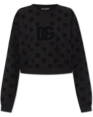 Dolce & Gabbana Sweatshirts - Black