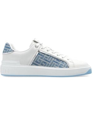 Balmain B-Court Low-Top Trainers - Blue