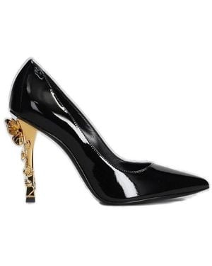 Sophia Webster Enchantress Pointed Toe Court Shoes - Black