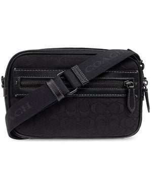 COACH Theo Classic Signature Bag - Black