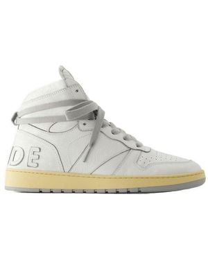 Rhude Rhecess Hi Trainers Blanc Style - White