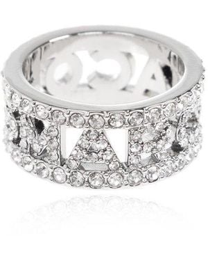 Marc Jacobs "Logo" Ring - White