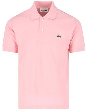 Lacoste Original L.12.12 Piqué Short-Sleeved Polo Shirt - Pink