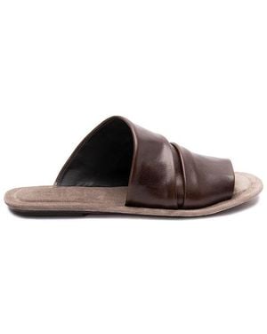 Brunello Cucinelli Slide Sandals - Brown