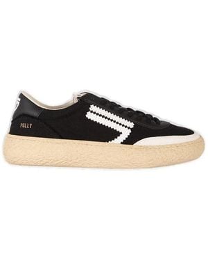 PURAAI Polly Lace-up Trainers - Black