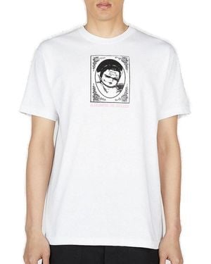 Nancy Kill Me Crewneck T-Shirt - White