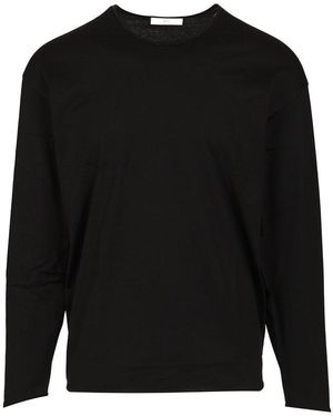 Lemaire Ls Relaxed T-Shirt - Black