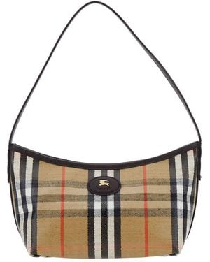 Burberry Mini Highlands Shoulder Bag - Metallic