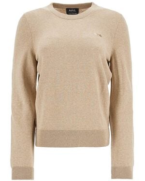 A.P.C. Cotton Therese Pullover - Natural