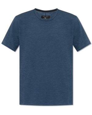 Rag & Bone Basic T-Shirt - Blue