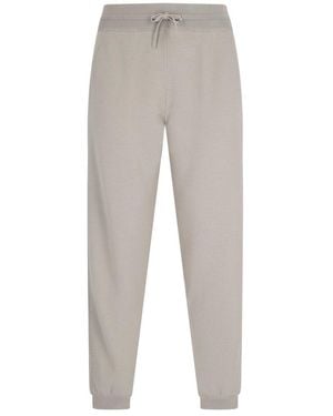 Loro Piana Drawstring Tapered-Leg Trousers - Grey