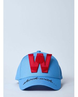 Walter Van Beirendonck Emblem Baseball Cap - White