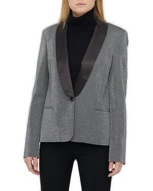 Atos Lombardini Single-Breasted Jacket - Grey