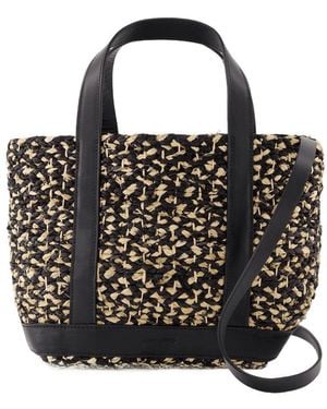 Vanessa Bruno Cabas S Shopper Bag - Black