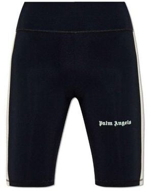 Palm Angels Short Leggings - Blue