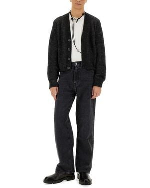 Our Legacy Cardigan Academy Jumper - Black